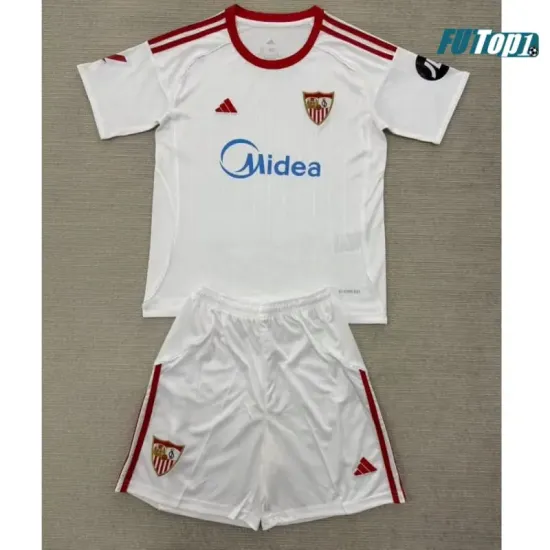Camiseta Calidad THAI Sevilla FC Home 2025/26 Niño