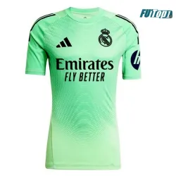 Camiseta Futbol de Portero Real Madrid 2025/26 Verde