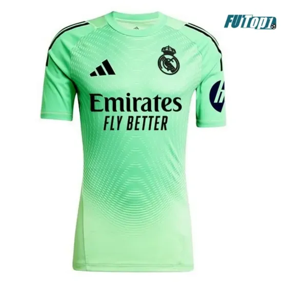 Camiseta Futbol de Portero Real Madrid 2025/26 Verde
