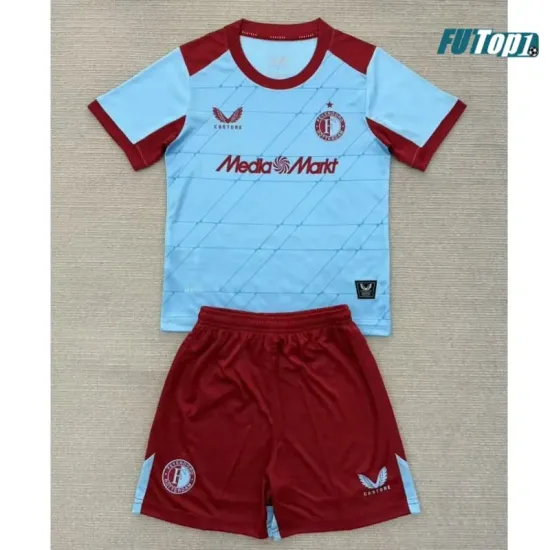 Camiseta Calidad Premium Feyenoord Alternativo Tercera Equipación 2025/26