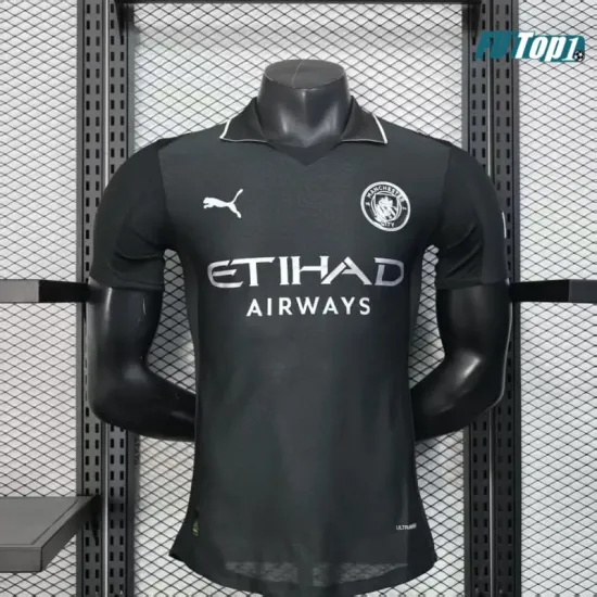 Camiseta Futbol Manchester City Away 2025/26 Versión Jugador
