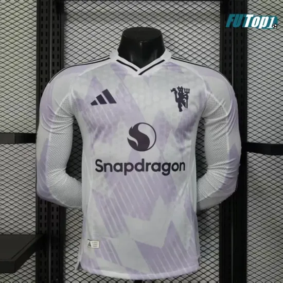Camiseta Futbol Manchester United Visitante Segunda Equipación 2025/26 Versión Jugador ML