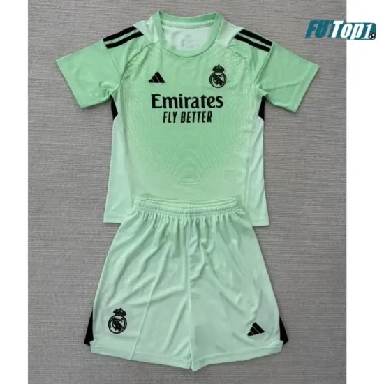Camiseta Futbol de Portero Real Madrid 2025/26 Verde