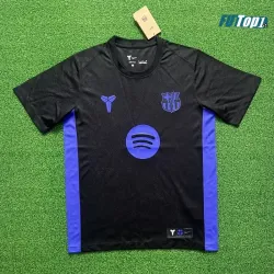 Camiseta Barata Barcelona x Kobe Bryant Pre-Match 2025/2026 Negro/Morado