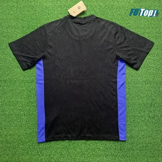 Camiseta Barata Barcelona x Kobe Bryant Pre-Match 2025/2026 Negro/Morado