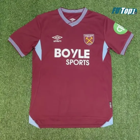 Camiseta Barata West Ham United Local Primera Equipación 2025/26
