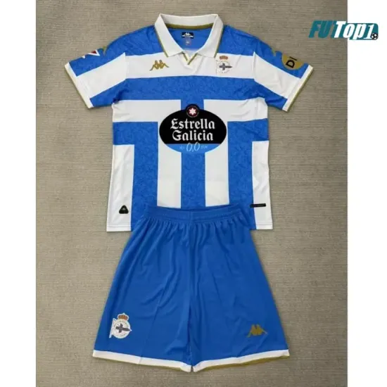 Camiseta Calidad AAA Deportivo de La Coruña Home Primera Equipación 2025/26 con Parche la liga Equipación