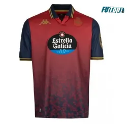 Camiseta Calidad Premium Deportivo de La Coruña Away Segunda Equipación 2025/26 con Parche La Liga