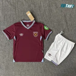 Camiseta Calidad Premium West Ham United Home 2025/26 Niño
