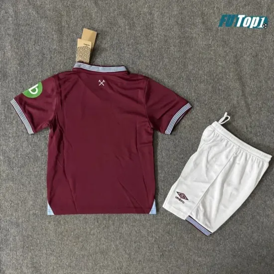 Camiseta Calidad Premium West Ham United Home 2025/26 Niño