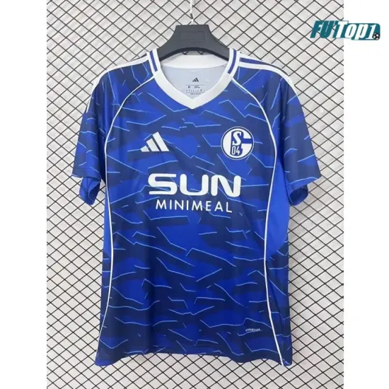 Camiseta Calidad THAI Schalke 04 Home Primera Equipación 2025/26