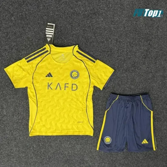 Camiseta Futbol Al Nassr Home 2025/26 Niño