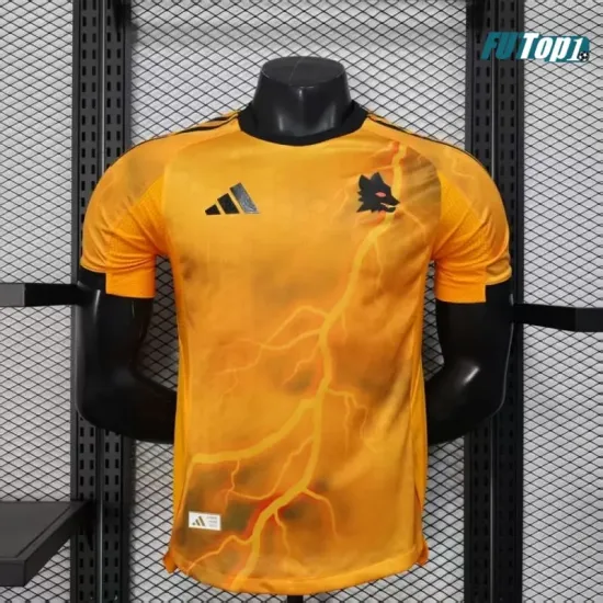 Camiseta Futbol AS Roma Away Segunda Equipación 2025/26 Versión Jugador