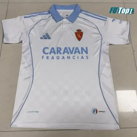 Camiseta Calidad Premium Real Zaragoza Local 2025/26
