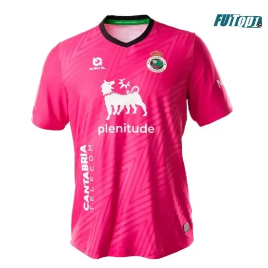 Camiseta Replica de Portero Racing de Santander 2024/25 Rosa