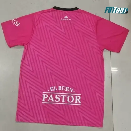 Camiseta Replica de Portero Racing de Santander 2024/25 Rosa