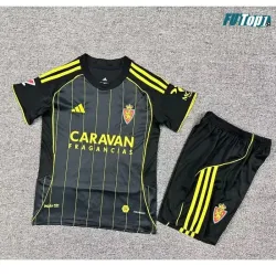 Camiseta Calidad AAA Real Zaragoza Segunda Equipación 2025/26 Niño con Parche La Liga
