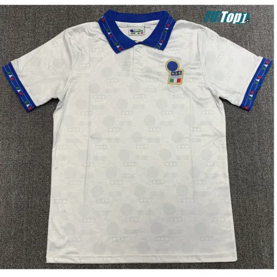 Camiseta Barata Italia Visitante Segunda Equipación 1994 Clasico