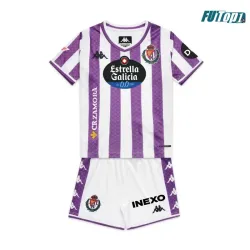 Camiseta Barata Real Valladolid Home 2025/26 Niño con Parche La Liga