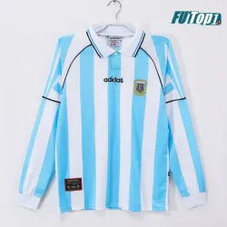 Camiseta Futbol Argentina Primera Equipación 1996 Vintage ML