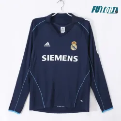 Camiseta Futbol Real Madrid Visitante 2005/06 Clasico ML