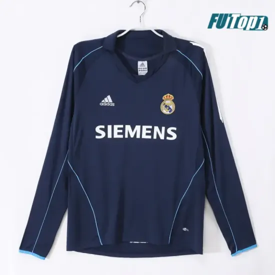 Camiseta Futbol Real Madrid Visitante 2005/06 Clasico ML