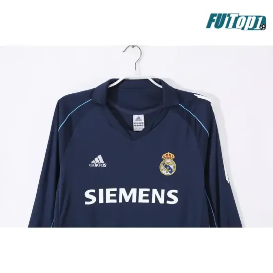 Camiseta Futbol Real Madrid Visitante 2005/06 Clasico ML
