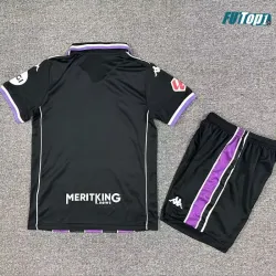 Camiseta Replica Real Valladolid Visitante 2025/26 Niño con Parche La Liga
