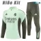 Sudadera de Entrenamiento Calidad Premium Real Madrid 2025/26 Equipación Verde Claro