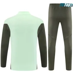 Sudadera de Entrenamiento Calidad Premium Real Madrid 2025/26 Equipación Verde Claro