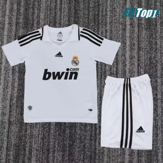 Camiseta Barata Real Madrid Home 2008/09 Clasico Niño