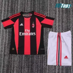 Camiseta Replica AC Milan Home 2011/12 Antigua Niño