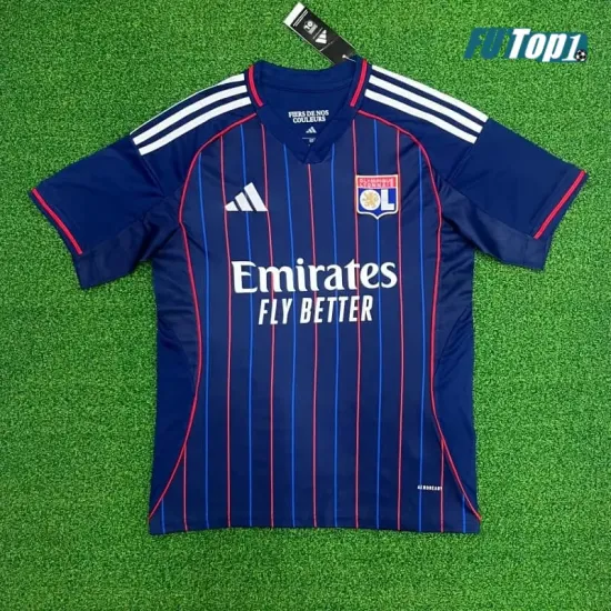 Camiseta Calidad AAA Olympique De Lyon Visitante 2025/2026