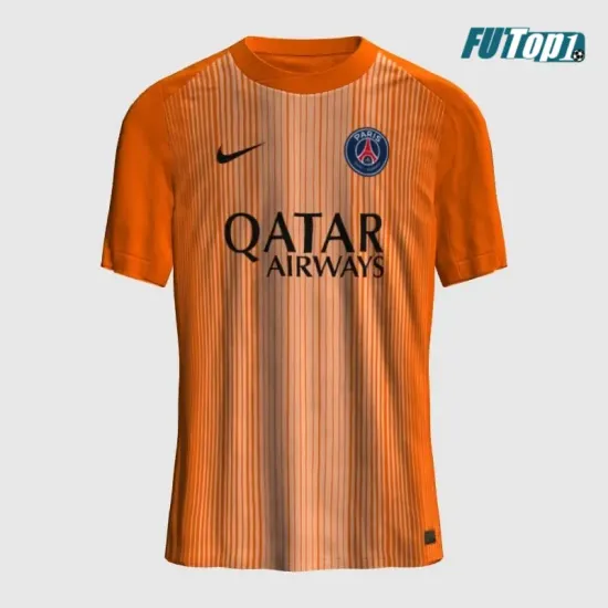 Camiseta Calidad Premium de Portero PSG 2025/2026 Naranja