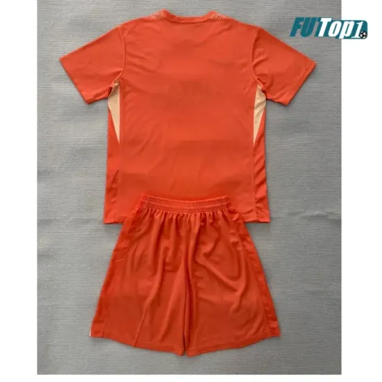 Camiseta Futbol de Portero PSG 2025/2026 Niño Naranja