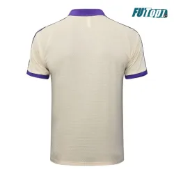 Polo Calidad THAI Real Madrid 2025/2026 Beige/Morado