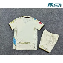 Camiseta Barata Deportivo de La Coruña Alternativo 2025/2026 Niño con Parche La Liga