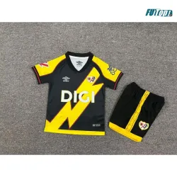 Camiseta Barata Rayo Vallecano Alternativo 2025/2026 Niño con Parche La Liga