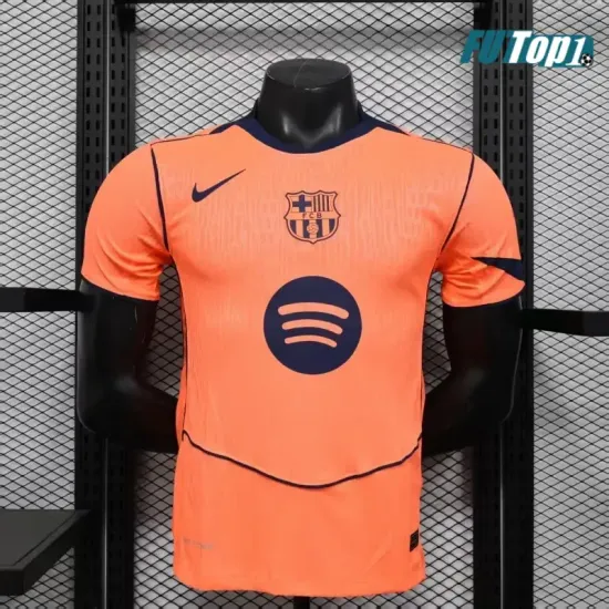 Camiseta Calidad AAA Barcelona Tercera Equipación 2025/2026 Versión Jugador