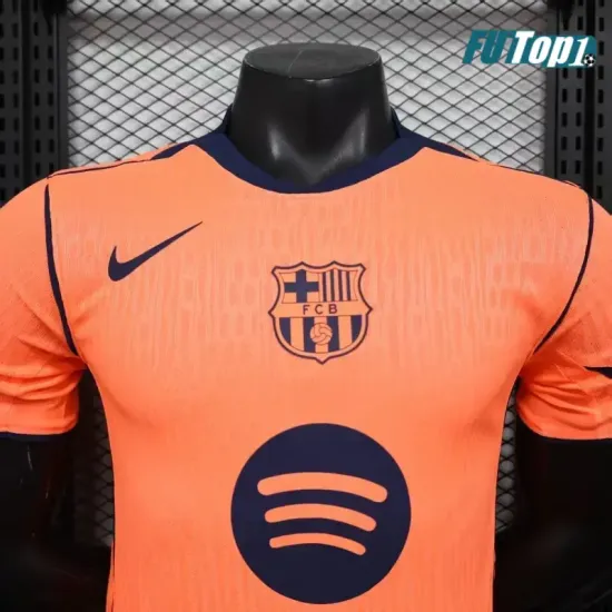 Camiseta Calidad AAA Barcelona Tercera Equipación 2025/2026 Versión Jugador