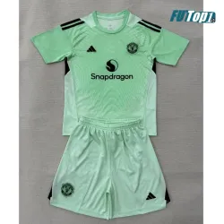 Camiseta Calidad THAI de Portero Manchester United 2025/2026 Verde Claro/Negro