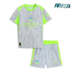 Camiseta Calidad AAA Manchester City Third Tercera Equipación 2025/2026 Niño