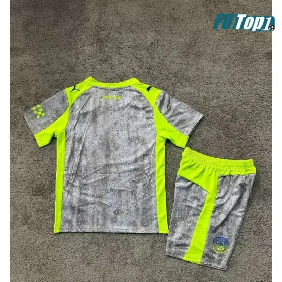 Camiseta Calidad AAA Manchester City Third Tercera Equipación 2025/2026 Niño