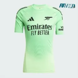 Camiseta Calidad Premium de Portero Arsenal 2025/2026 Verde Claro/Negro