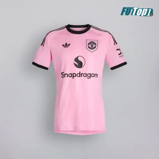 Camiseta Calidad Premium de Portero Manchester United 2025/2026 Rosa