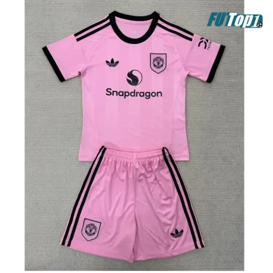 Camiseta Calidad Premium de Portero Manchester United 2025/2026 Rosa