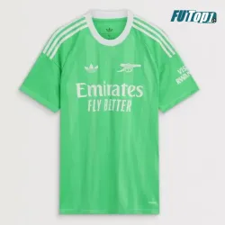Camiseta Calidad THAI de Portero Arsenal 2025/2026 Verde/Blanco