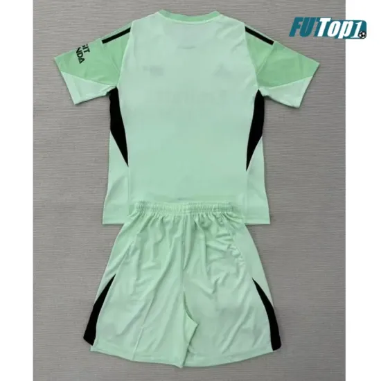 Camiseta Calidad Premium de Portero Arsenal 2025/2026 Verde Claro/Negro
