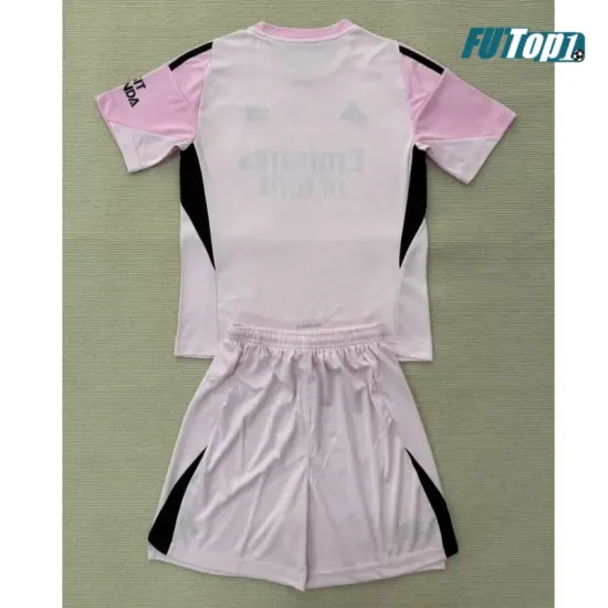 Camiseta Replica de Portero Arsenal 2025/2026 Niño Rosa