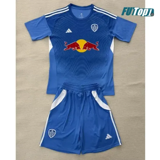 Camiseta Replica de Portero Leeds United 2025/2026 Azul